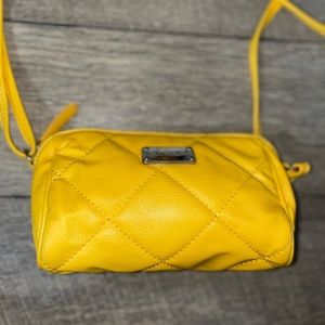 Small yellow Nine West Crossbody